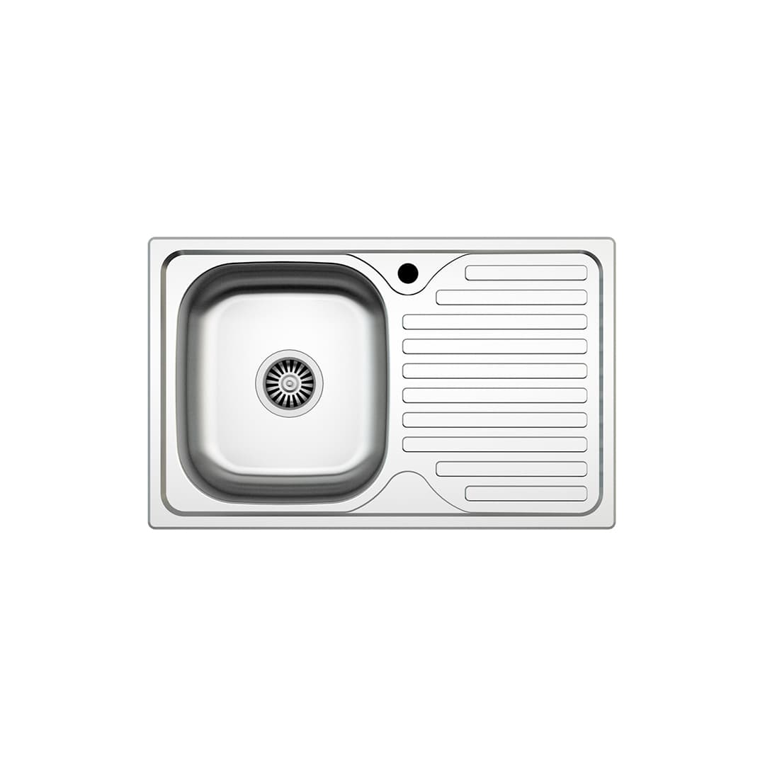 ZLN9195 50X80 Paslanmaz Çelik Evye (Kalınlık 0,6 Mm)