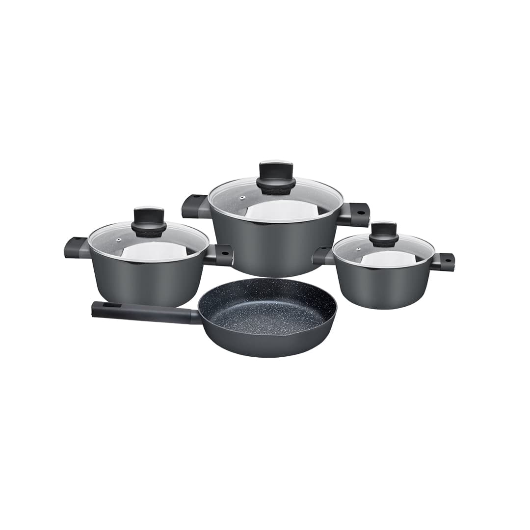 ZLN0959 7 Parça Tencere Seti (Spotty Chef) (Extra Kutu)