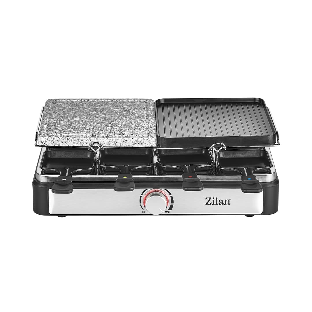 ZLN8863 2’Si 1 Arada Raclette (İsviçre Peyniri) Izgara (Extra Kutu)