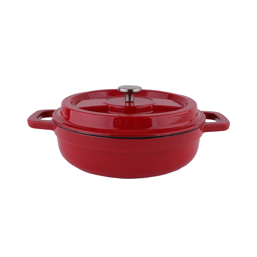 ZLN0958 24Cm Kapaklı Tencere (Scarlet Chef)